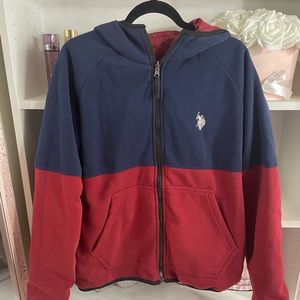 New Reversible U.S. Polo Jacket Windbreaker